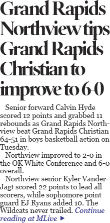 Northview’s 6-foot-9 Calvin Hyde making big strides, impact for undefeated Wildcats 