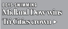 Dow wins Tri-Cities swimming title