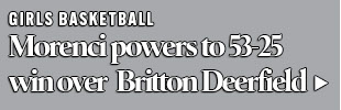 Morenci girls basketball tops Britton Deerfield 