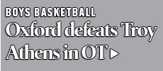 Oxford knocks off Troy Athens in overtime to stay unbeaten in OAA Blue play 