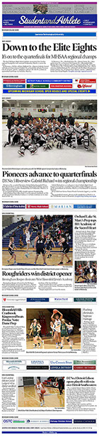 March 3, 2022 StudentandAthlete.org front page