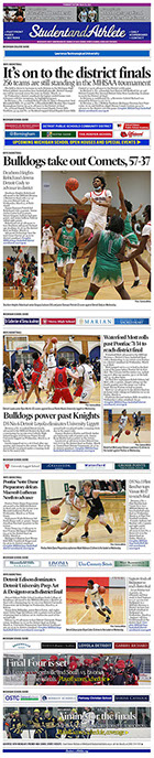 March 10, 2022 StudentandAthlete.org front page