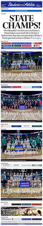 March 20, 2022 StudentandAthlete.org front page