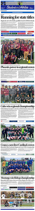 May 22, 2022 StudentandAthlete.org front page