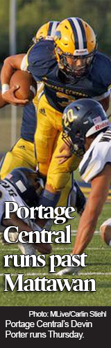 Powerful Portage Central ground game goes for 332 yards in win over Mattawan 