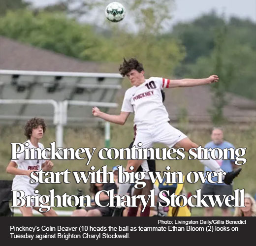 Chris Newman, Pinckney win clash of junior soccer standouts vs. Charyl Stockwell 