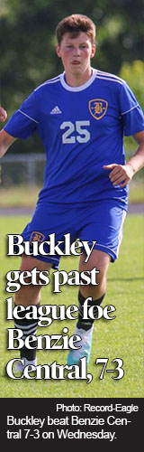 Buckley opens Northwest Conference with win