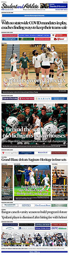 September 10, 2021 front page -- StudentandAthlete.org 
