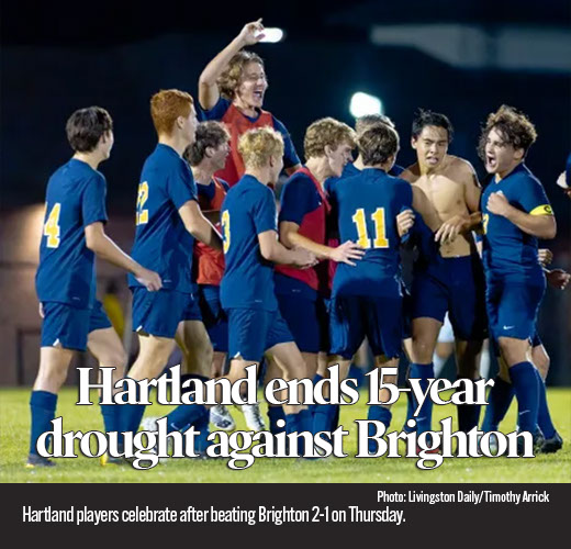'We were here to end it': Hartland ends 15-year soccer drought against Brighton 