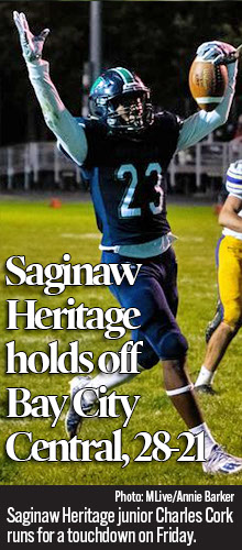 Heritage handles adversity to send Bay City Central into a deeper hole 
