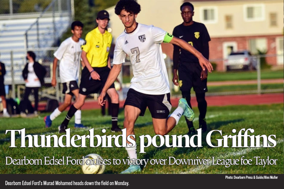 Edsel Ford boys’ soccer cruises past Taylor