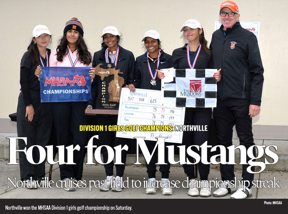 Girls golf: Northville wins MHSAA championship