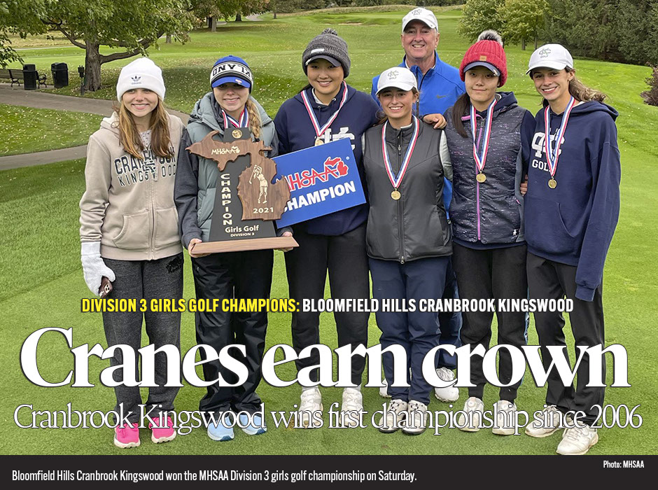 Girls golf: Bloomfield Hills Cranbrook Kingswood wins MHSAA championship