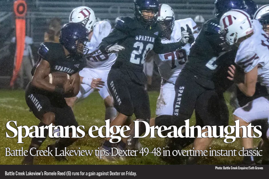 Instant classic: Lakeview prevails in overtime over Dexter in Division 2 playoff opener 
