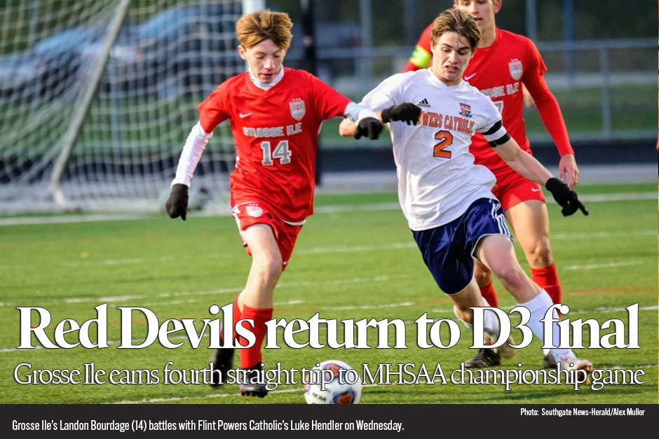 Grosse Ile boys’ soccer blanks Flint Powers; earns 4th consecutive trip to state title game