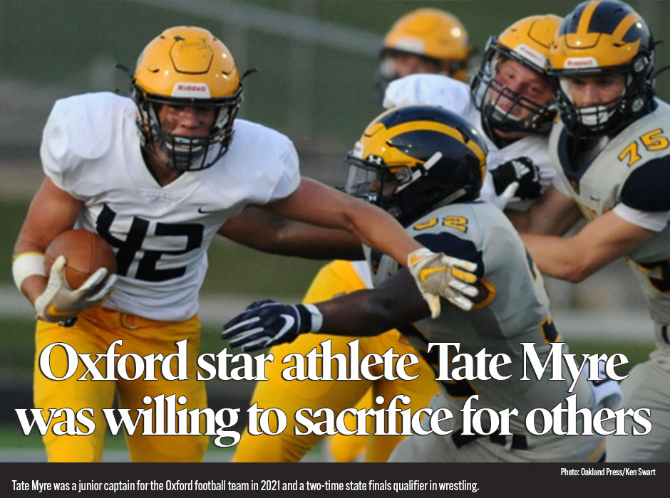 Oxford High School shooting: Star athlete Tate Myre was willing to sacrifice for others 