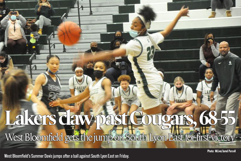 West Bloomfield girls basketball gets the jump on South Lyon East for 1st win, 68-55 
