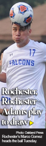 Rochester, Rochester Adams play to 0-0 draw