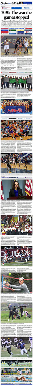 January 2, 2021 front page -- StudentandAthlete.org 