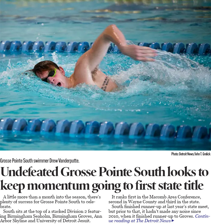 Grosse Pointe South enjoys success