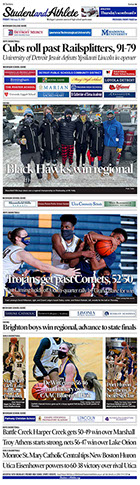 February 12, 2021 front page -- StudentandAthlete.org 