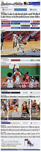 February 13, 2021 front page -- StudentandAthlete.org 