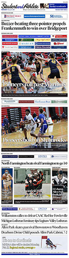 February 17, 2021 front page -- StudentandAthlete.org 