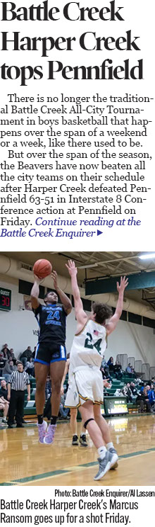 Harper Creek sweeps Pennfield to become 'city champs' 