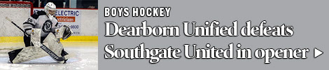 Dearborn Unified hockey takes down Southgate United in playoff opener