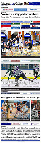 February 26, 2021 front page -- StudentandAthlete.org 
