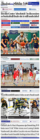 March 4, 2021 front page -- StudentandAthlete.org 