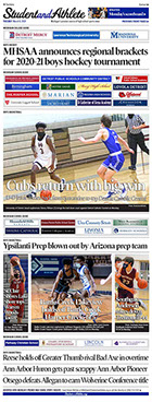 March 9, 2021 front page -- StudentandAthlete.org 