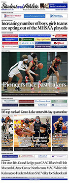 March 10, 2021 front page -- StudentandAthlete.org 