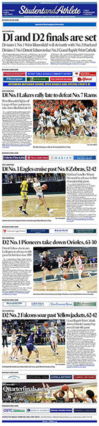 March 19, 2022 StudentandAthlete.org front page