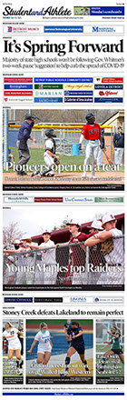 April 13, 2021 front page -- StudentandAthlete.org 