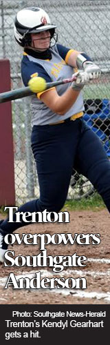 Trenton softball overpowers Southgate Anderson to kick off Downriver League play 