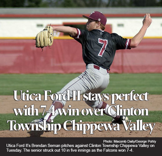 Ford stays undefeated with baseball victory over Chippewa Valley