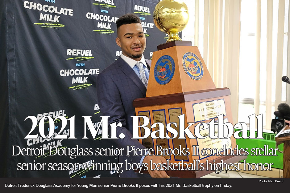2021 Michigan Mr. Basketball: Detroit Douglass' Pierre Brooks II 