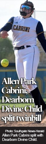 Divine Child headed to Allen Park Cabrini on Friday, April 23 for a doubleheader. The teams split the two games