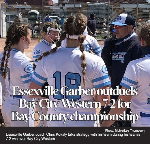 With pitching, hitting and a mighty cry of Yaga!, Garber powers to Bay County title