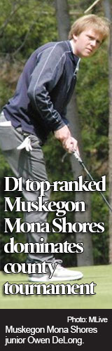Top-ranked Mona Shores golf team exhibits crazy depth: No. 5 in lineup finishes No. 1 in county 