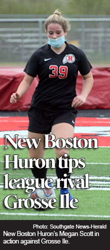 New Boston Huron girls' soccer edges Grosse Ile