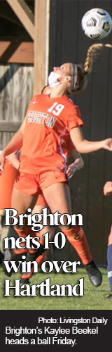 Fresh off quarantine, Brighton soccer senior scores winning goal at Hartland 