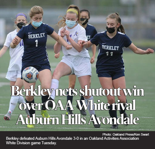 Berkley soccer gets shutout win over Avondale 