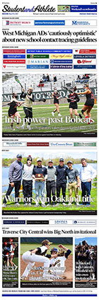 May 8, 2021 front page -- StudentandAthlete.org 