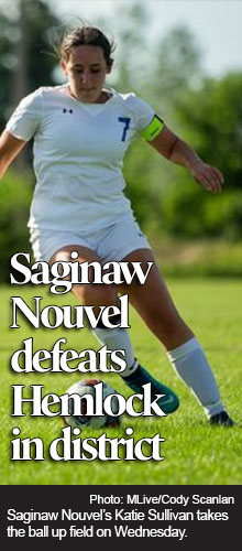 Mackenzie Sprague provides offensive boost in Saginaw Nouvel soccer district win 