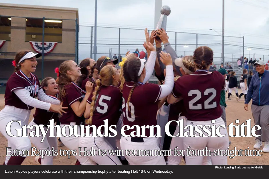 Eaton Rapids seniors win Softball Classic for third time with 10-8 win over Holt 