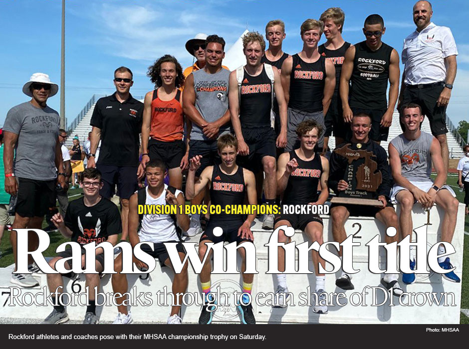 Boys track and field: Rockford, Fenton, Frankenmuth, Grass Lake, Carson-City Crystal win MHSAA titles.