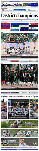 June 6, 2021 front page -- StudentandAthlete.org 