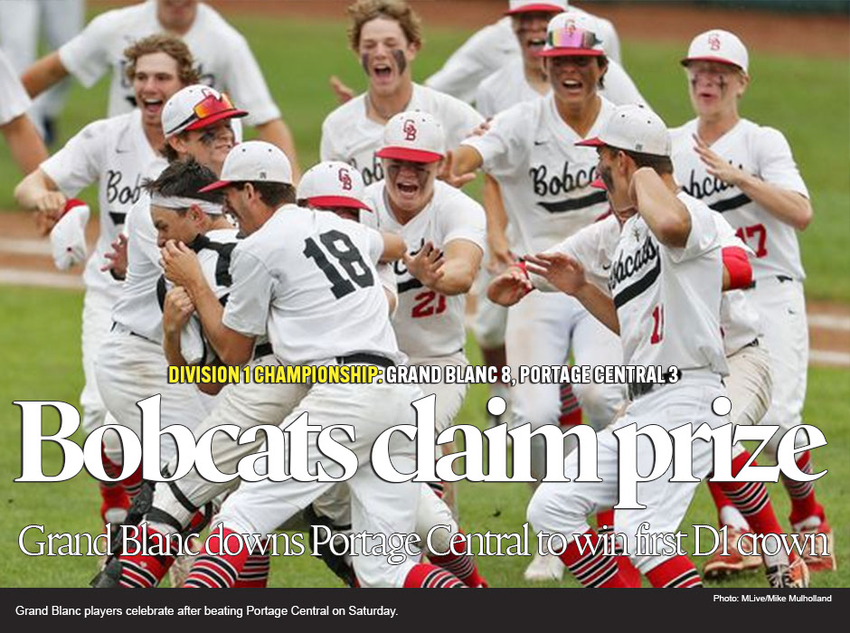 Grand Blanc Claims Most Grand Baseball Prize for 1st Time
